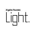 Arigaline Complete Family, a Sans Serif Font by Zone 6 (Thumbnail 11 of 14)