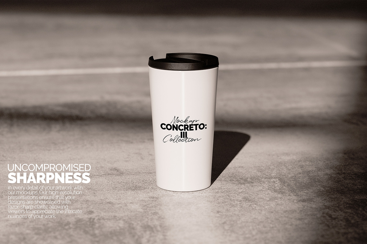 White Cone Tumbler Mockup, a Merchandise Mockup by Banana Mockups (Photo 4 of 5)