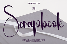 Scrapbook | Script Font