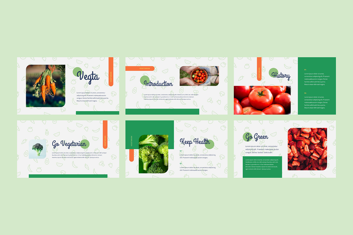 VEGTA - Vegetarian Presentation, a Presentation Template by Dankudraw (Photo 2 of 6)