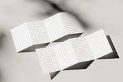 A4 Four Fold Flyer Mockup Bundle, a Books & Magazine Mockup by MockupShelf (Thumbnail 8 of 12)