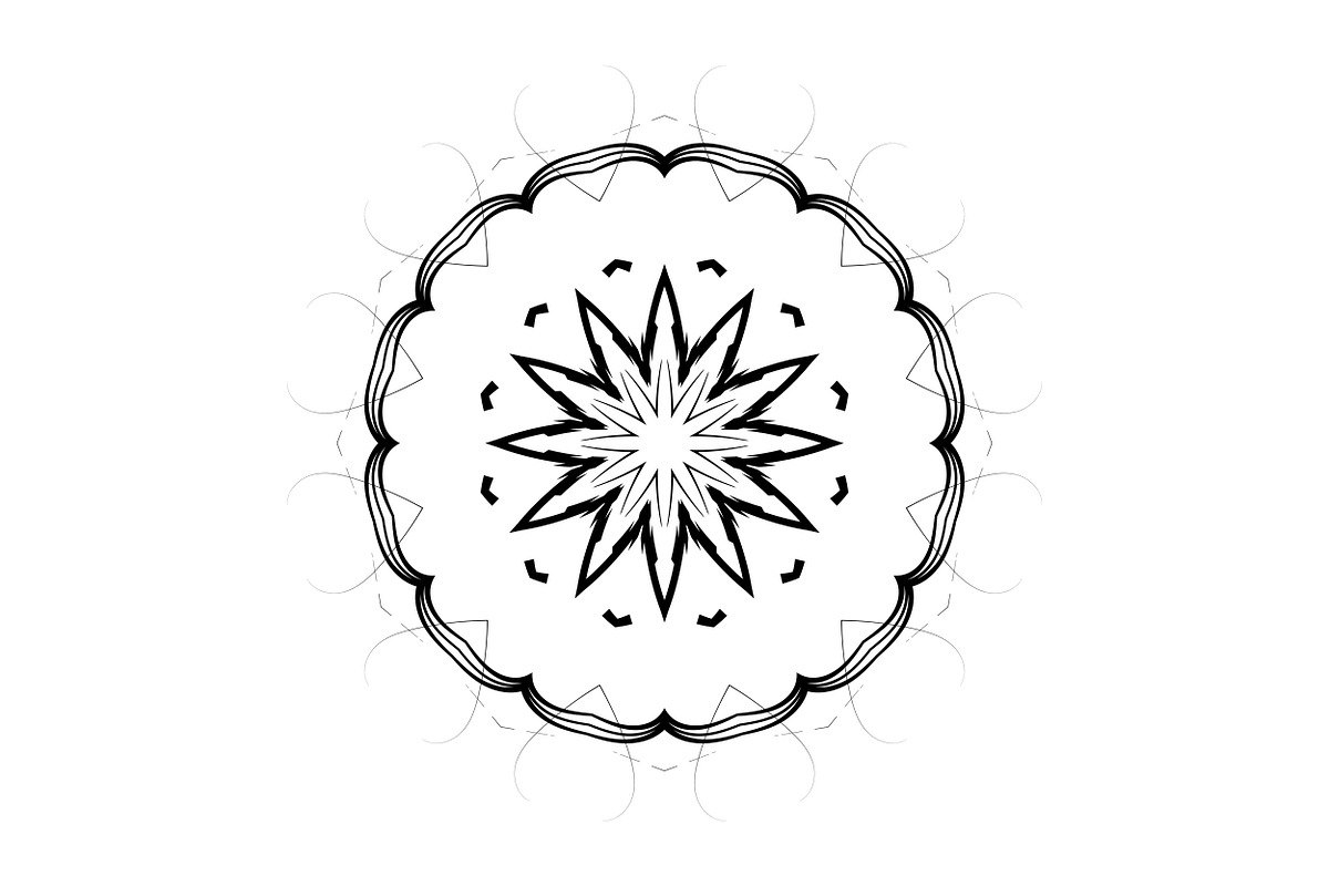 Premium Mandala Illustration Pack, a Decorative Illustration by NJ Himel (Photo 25 of 101)
