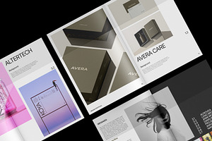 A4 | Portfolio Magazine, a Magazine Template by Templeste