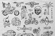 75% OFF 200 Handdrawn Illustrations, an Illustration by Megflags (Thumbnail 18 of 20)