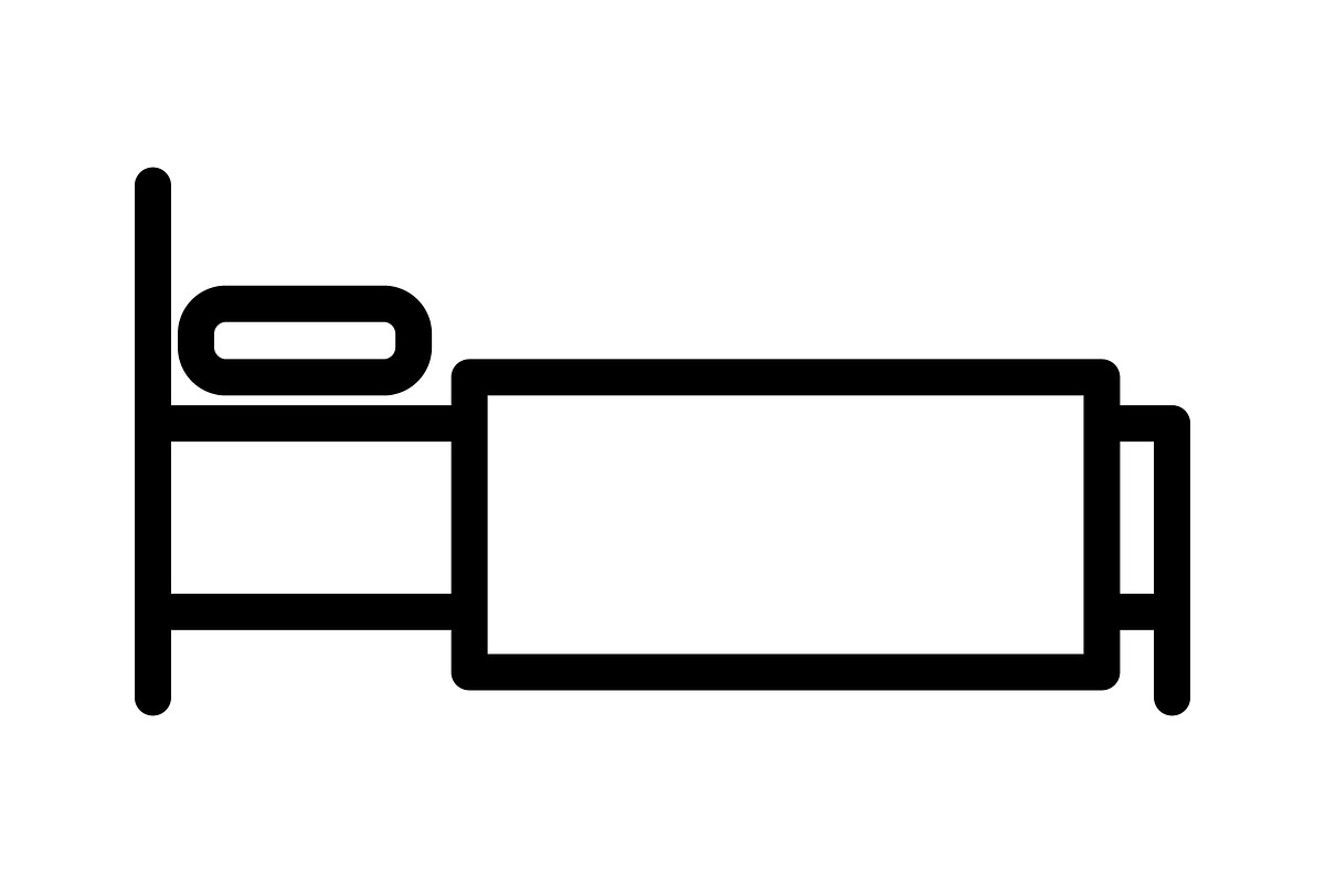 Bed icon, an Icon by Sumberpangan