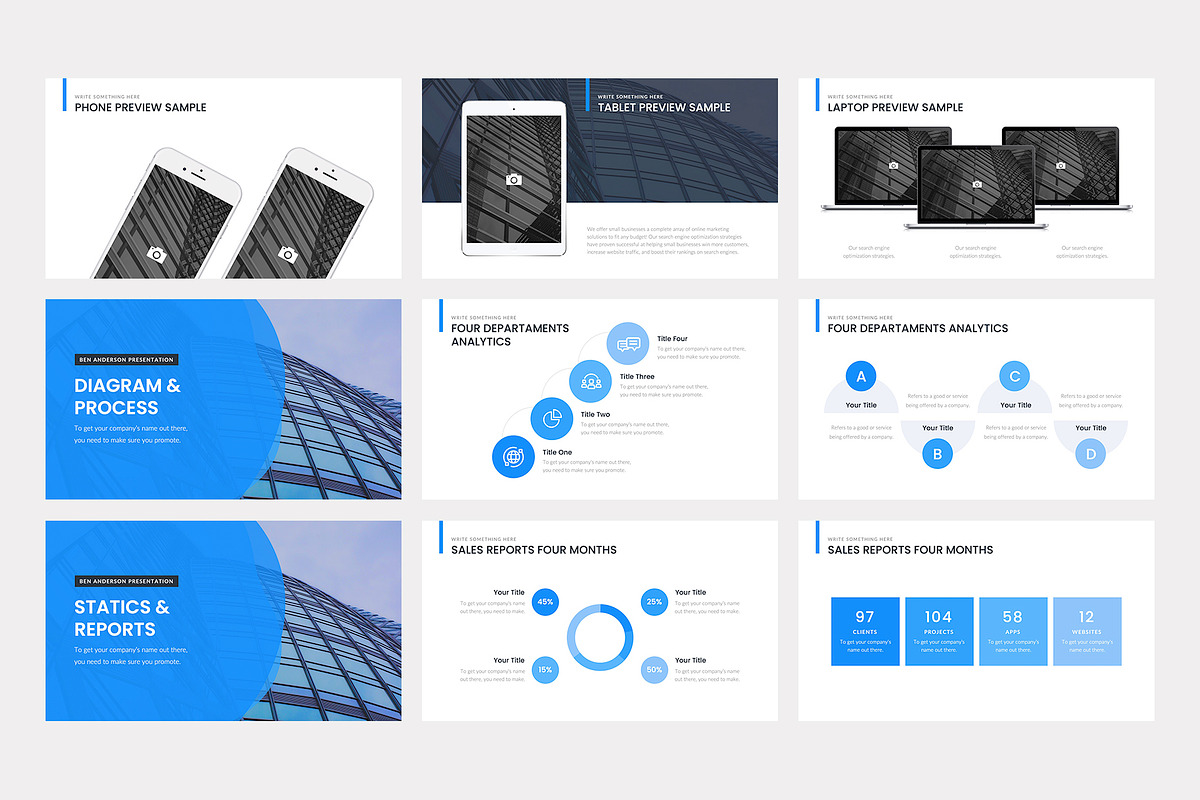 Nova PowerPoint Template, a Presentation Template by slidequest