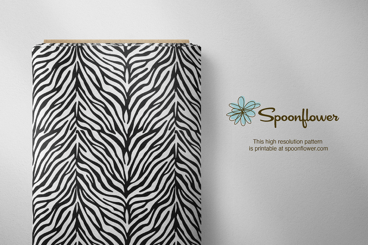 Custom Zebra Pattern, a Pattern Graphic by Swatch Supply