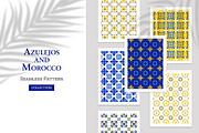 Azulejos & Morocco Patterns & Tiles, a Pattern Graphic by Iryna Danyliuk (Thumbnail 1 of 7)