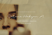 Beauty Scene || Signature Font, a Script Font by Rochart (Thumbnail 7 of 8)