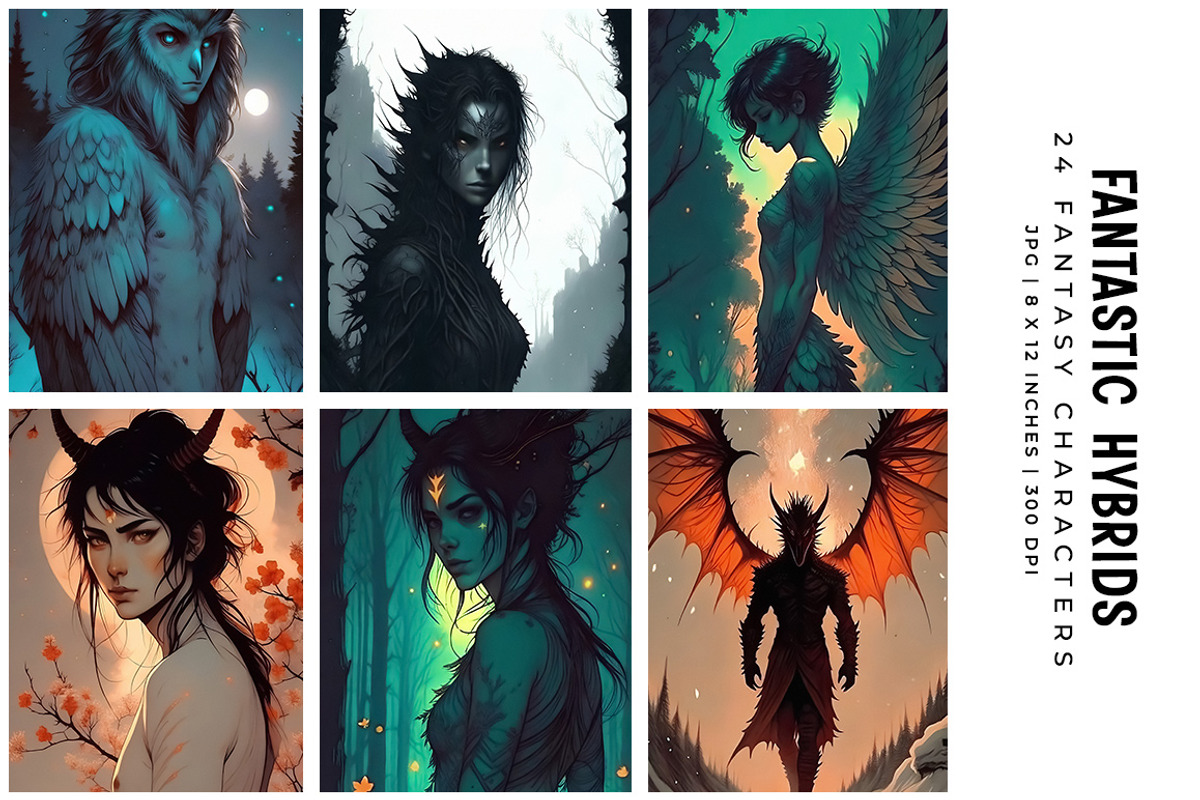 Fantastic Hybrids, an Illustration by Digital Art Creations (Photo 3 of 9)