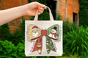 Vintage Christmas png, Christmas Coq, an Illustration by Libby Wishes (Thumbnail 5 of 6)