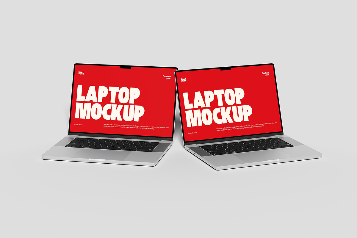 Laptop Mockup, a Mac Mockup by seramoe (Photo 3 of 5)