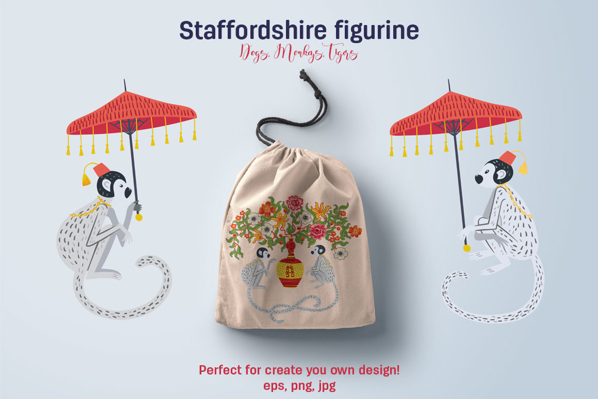 Staffordshire figurine., an Object Graphic by Anastasia (Photo 7 of 14)