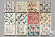 Grungy Sheets Vintage Distressed, a Pattern Graphic by Fine Purple Elephant (Thumbnail 5 of 5)