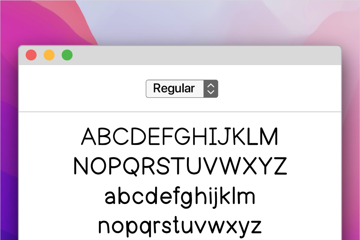Luneva Sans | Rounded Sans Serif, a Sans Serif Font by GC Laser Files (Photo 3 of 5)