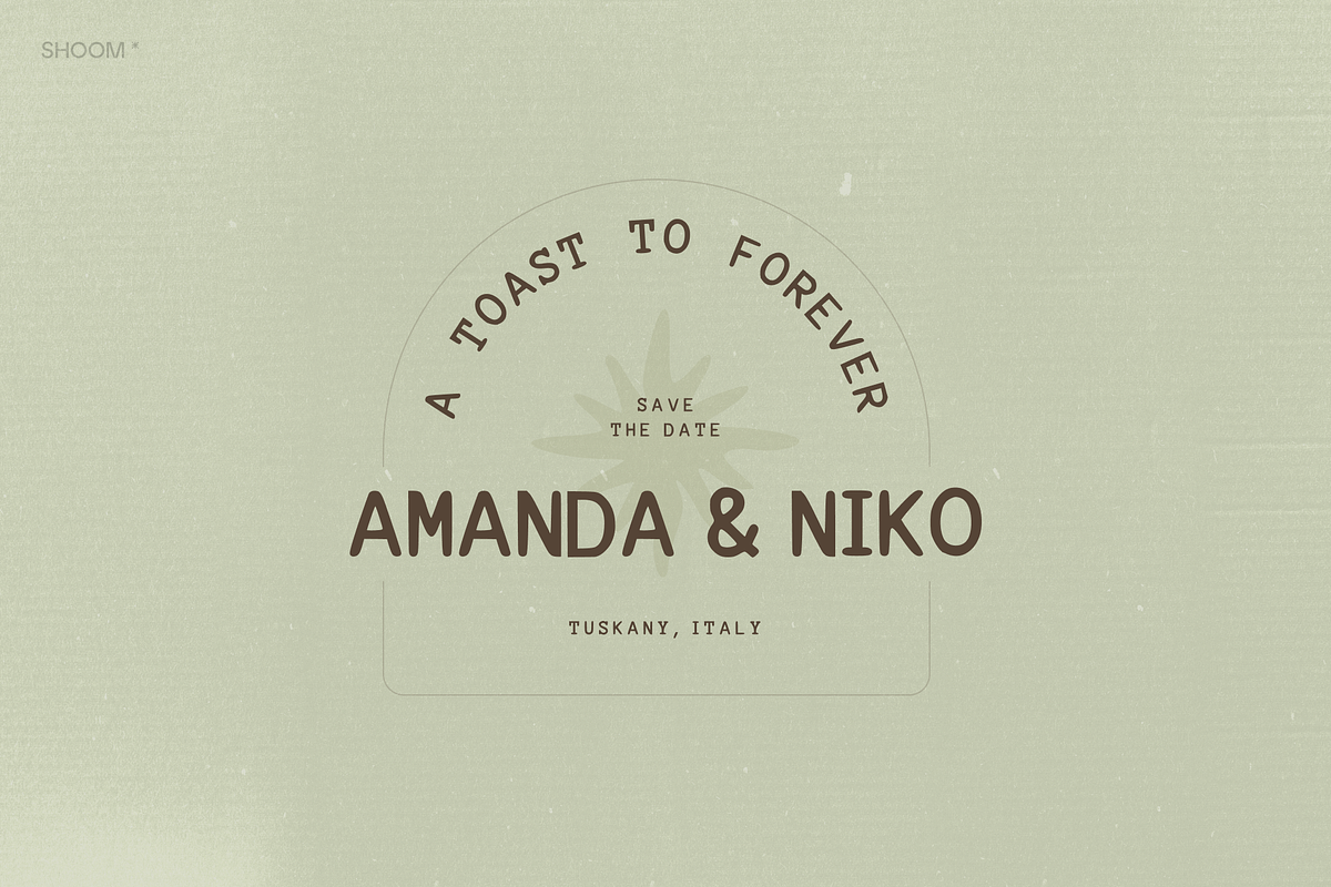 Hand Crafted Fonts Pack: x4 Fonts, a Font by SHOOM HOUSE (Photo 9 of 17)