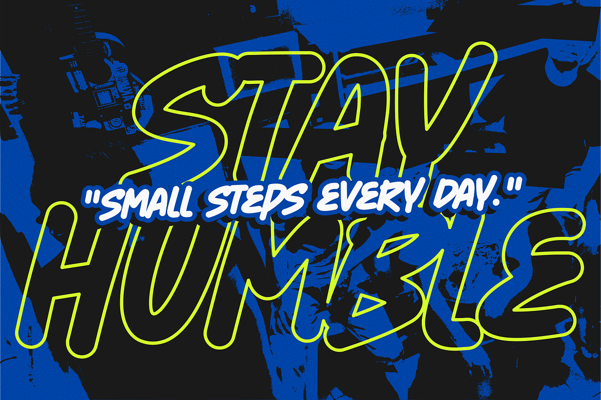 Bolders Struggle, a Handwritten Font by Yktypstd (Photo 4 of 8)