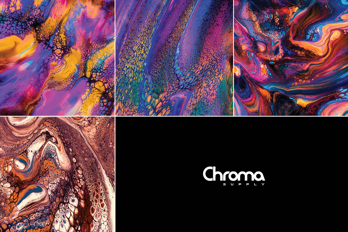 Veer: Abstract Paint Textures, a Texture Graphic by Chroma Supply (Photo 15 of 15)