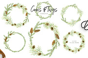 Cones & Twigs, an Illustration by OJardin (Thumbnail 4 of 6)