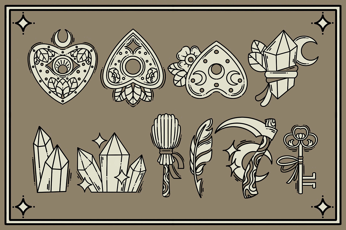 Halloween set, an Object Illustration by heyXeni (Photo 5 of 12)