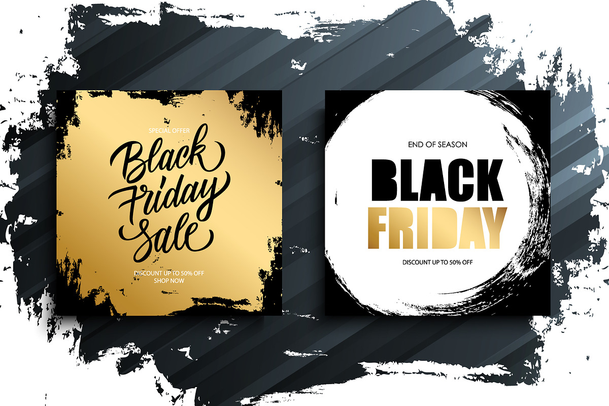 Black Friday Graphics Set, a Background Graphic by Finevector (Photo 4 of 5)