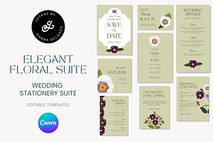 Elegant Floral Suite, a Templates & Theme by Gabba Delgado