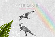 BABY DINOS watercolor set, an Animal Illustration by Natali Smolova (Thumbnail 6 of 12)