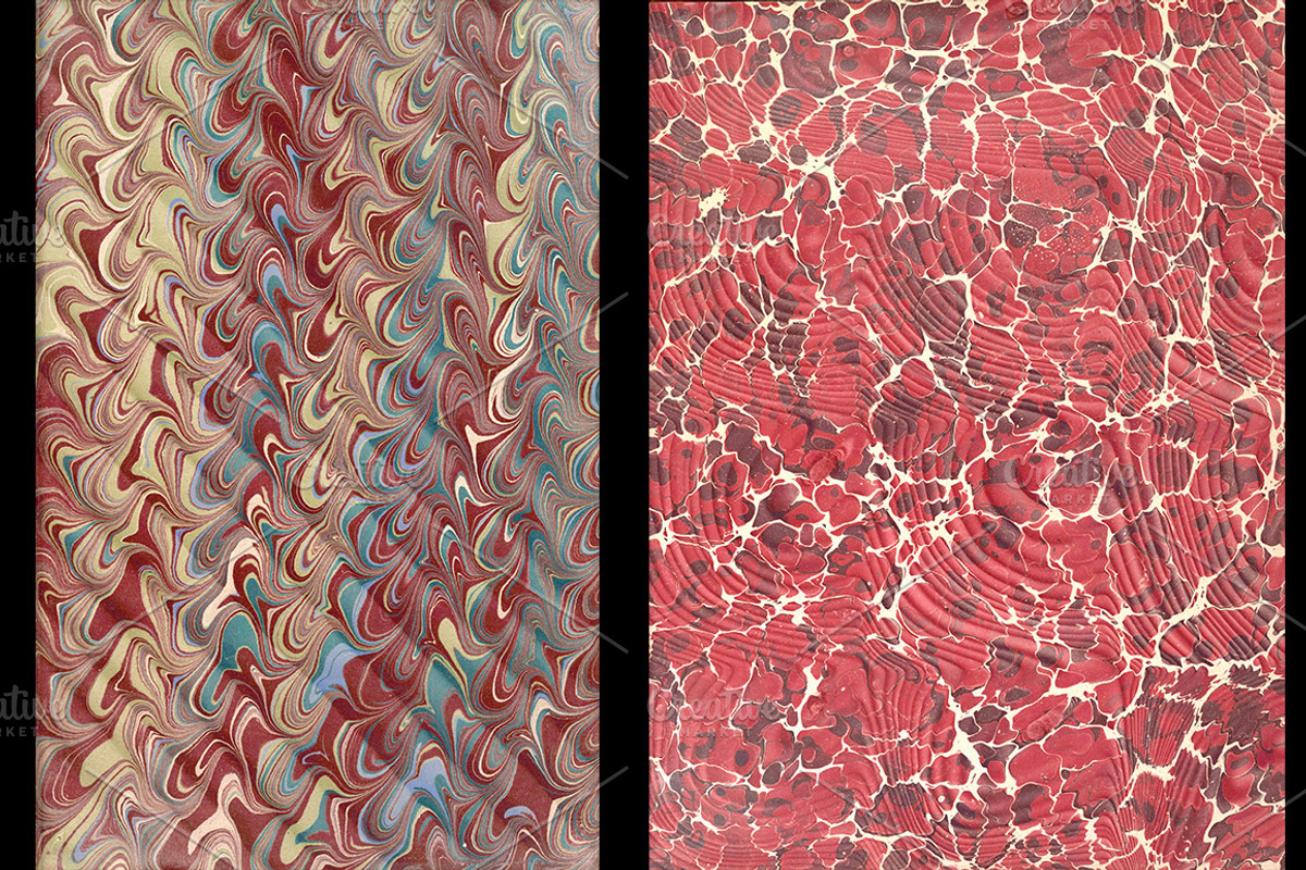 Antique Endpaper Textures, a Texture Graphic by Blue Line Design (Photo 7 of 21)
