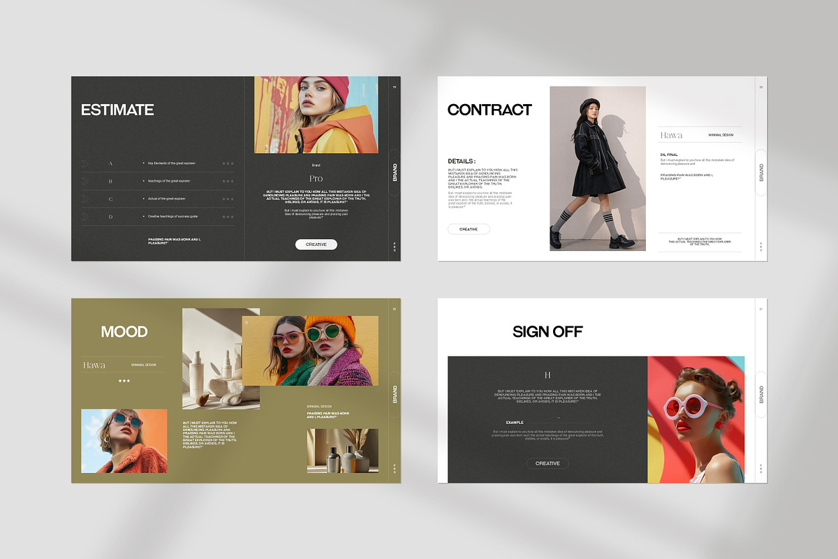 Brand Proposal Presentation Template, a Presentation Template by PrintIdea (Photo 5 of 9)