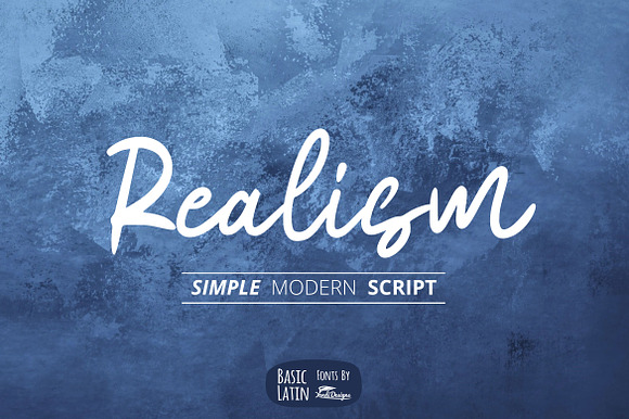 Realism Font preview 5