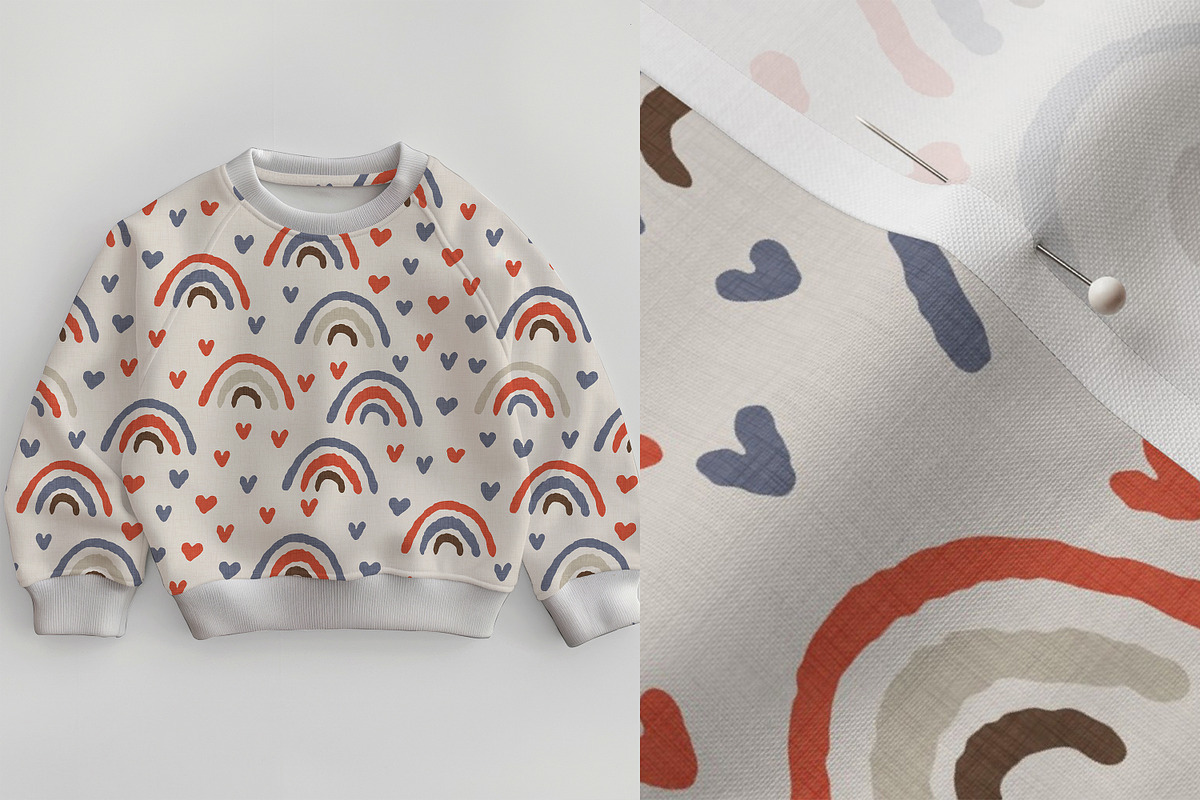 Cute Dogs Vector Patterns Collection, a Pattern Graphic by Naty Art (Photo 5 of 10)