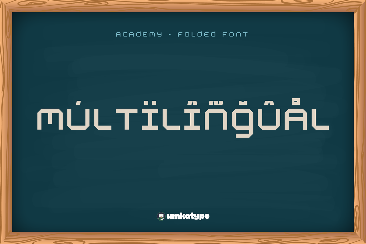 Academy Display Font, a Font by alpercakici (Photo 5 of 9)