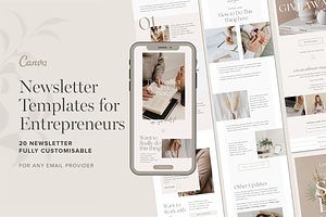 Canva Email Newsletter Templates