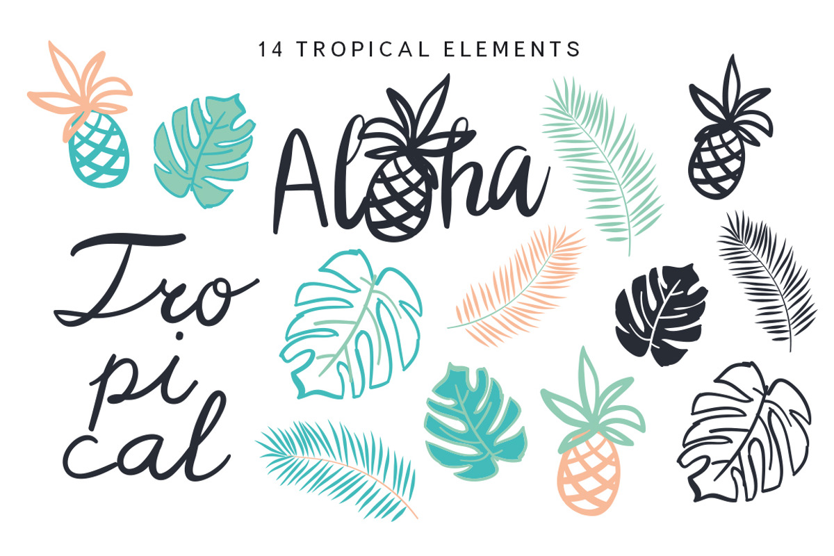 Tropical patterns, a Pattern Graphic by OJardin (Photo 3 of 4)