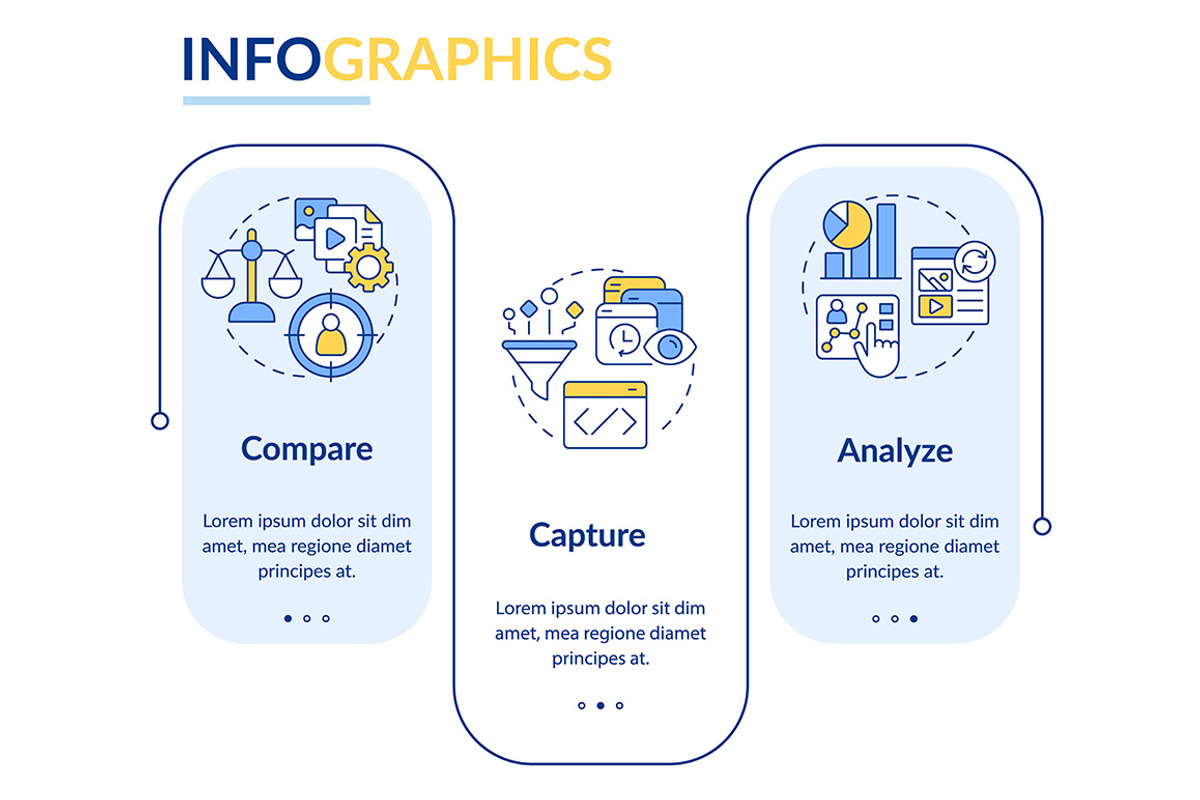 Marketing analytics infographic, a Templates & Theme by IMG Visuals
