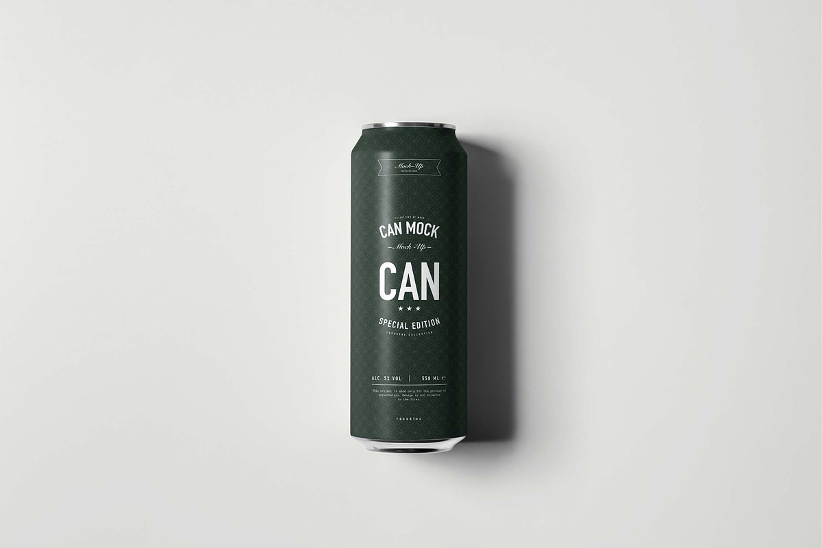 Can Mock-up 2, a Cups & Container Mockup by Yogurt86 (Photo 7 of 11)