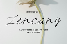Zencany – Handwritten Script Font