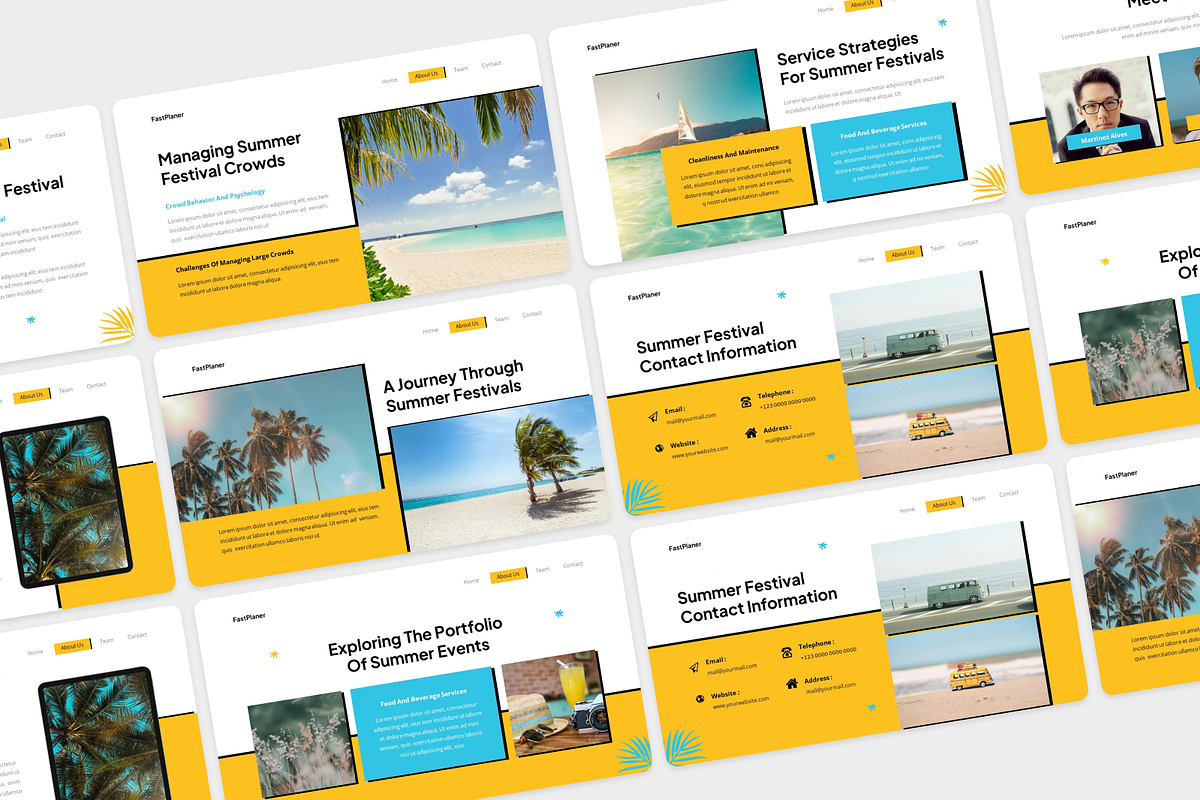 Summer Festival Google Slide, a Presentation Template by Annora Studio (Photo 5 of 5)