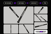 Steel Straight Pipe Mockup, a Household Mockup by hiddemaru (Thumbnail 2 of 4)