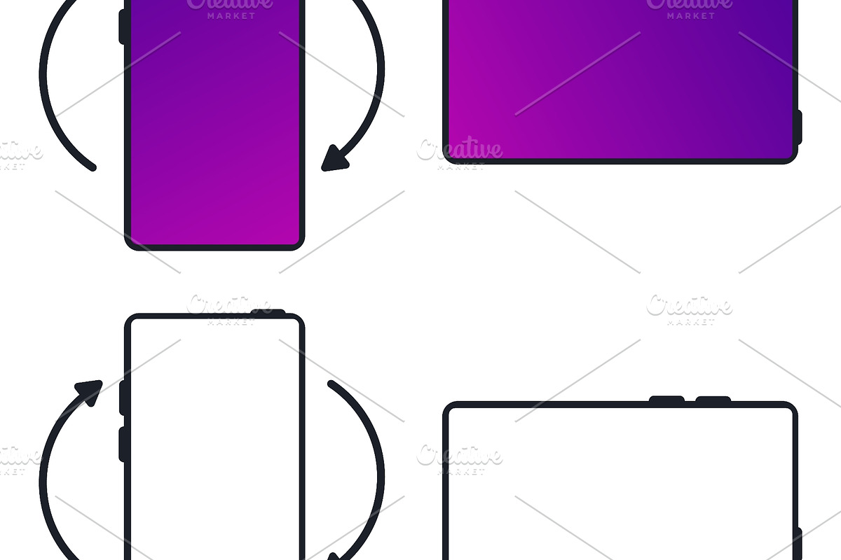 Rotating mobile phone. Dialing, an Object Illustration by Vectorbuum (Photo 2 of 3)