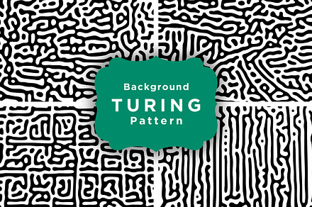 Turing Pattern Background | Graphic Patterns ~ Creative Market