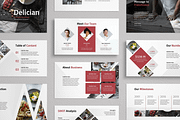 Franchise Restaurant Presentation, a Presentation Template by Flat Icons (Thumbnail 4 of 6)