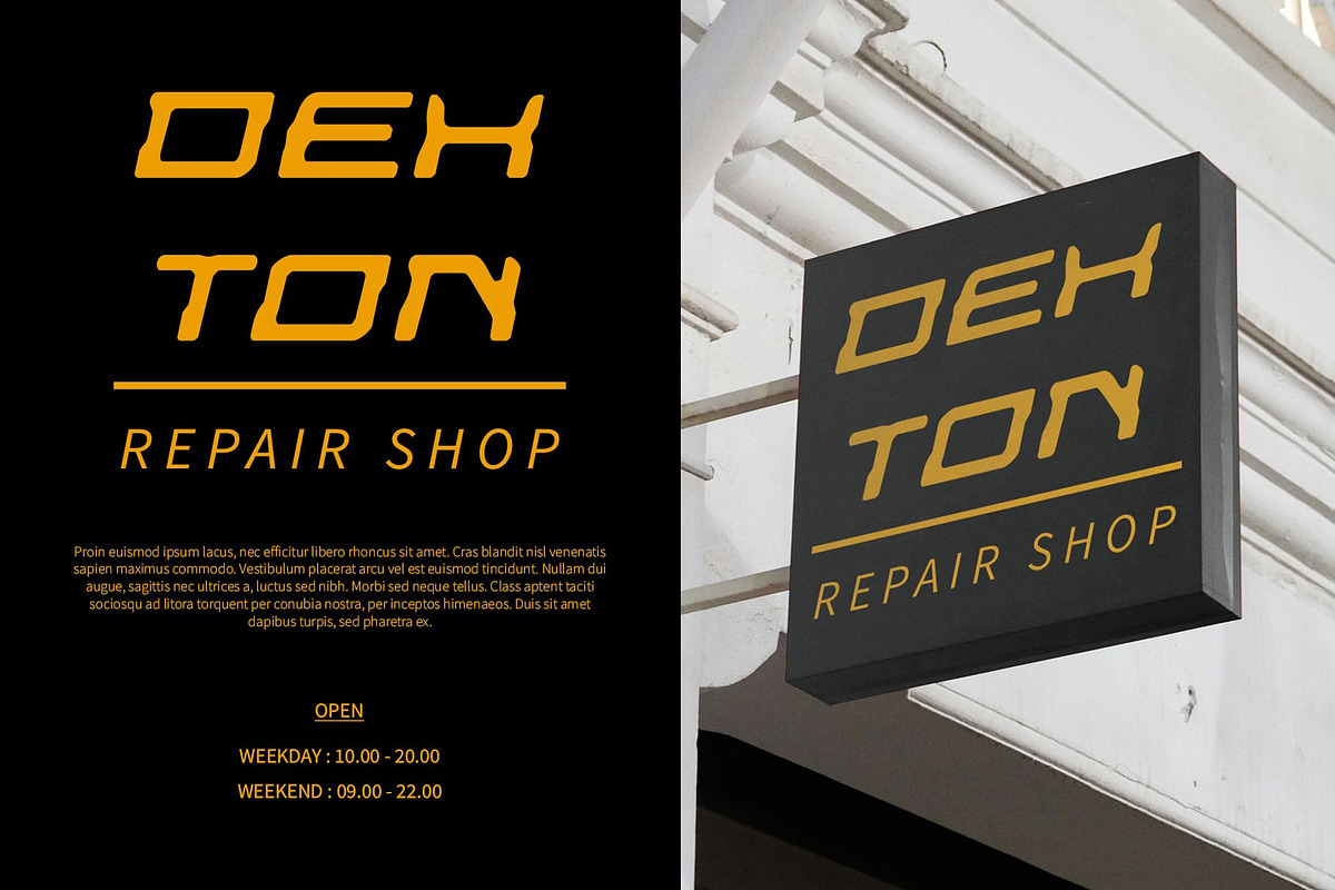 Guinsa Blur, a Sans Serif Font by Craft Supply Co. (Photo 6 of 8)
