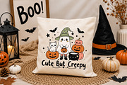 Cute But Creepy Halloween PNG, a Seasonal Illustration by Designworld (Thumbnail 3 of 4)