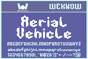 Hybrid Robot font, a Font by weknow (Thumbnail 3 of 8)