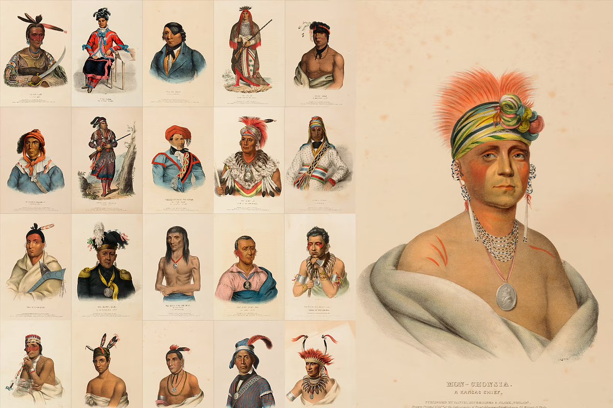 History of the Indian Tribes, a Person Illustration by Digital Museum (Photo 6 of 10)