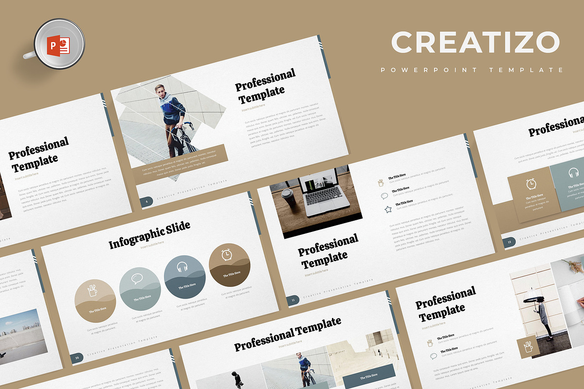 Creatizo - Powerpoint Template, a Presentation Template by AQR Studio
