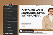 Archiq - Fashion E-Commerce, a Landing Page Template by SLAB! Design (Thumbnail 2 of 4)