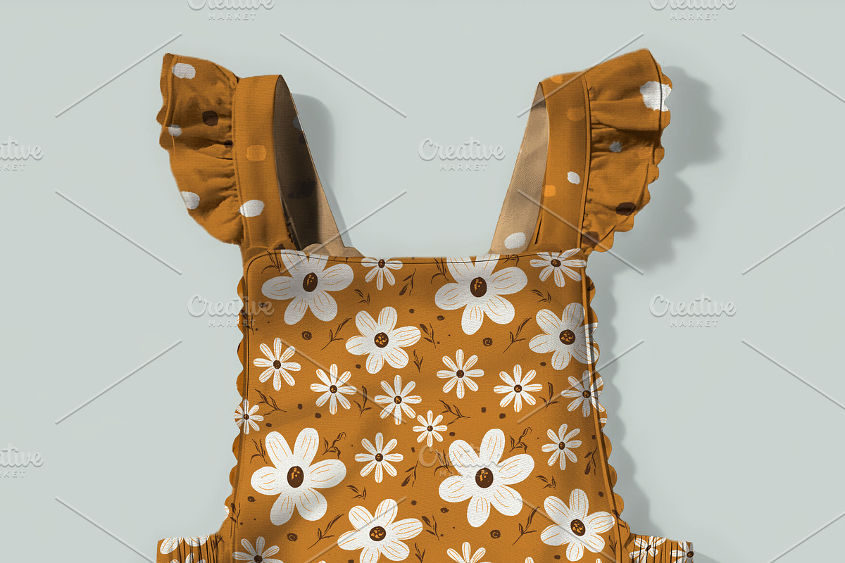 Baby Girl Summer Romper Mockuup, a Hoody Mockup by Nora Gad (Photo 22 of 22)