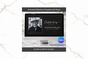 Funeral Slideshow Canva FS003